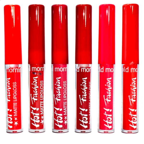 6 Pack Matte Lip Gloss