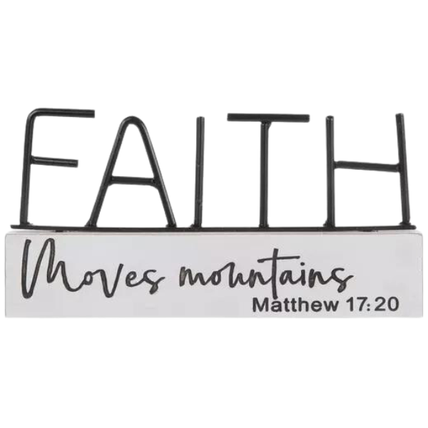 Faith - Moves Mountains Small Decor