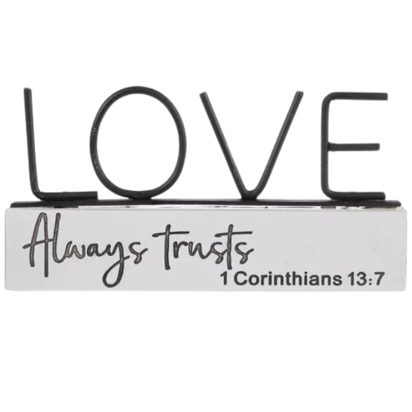 Love - Always Trust Small Decor