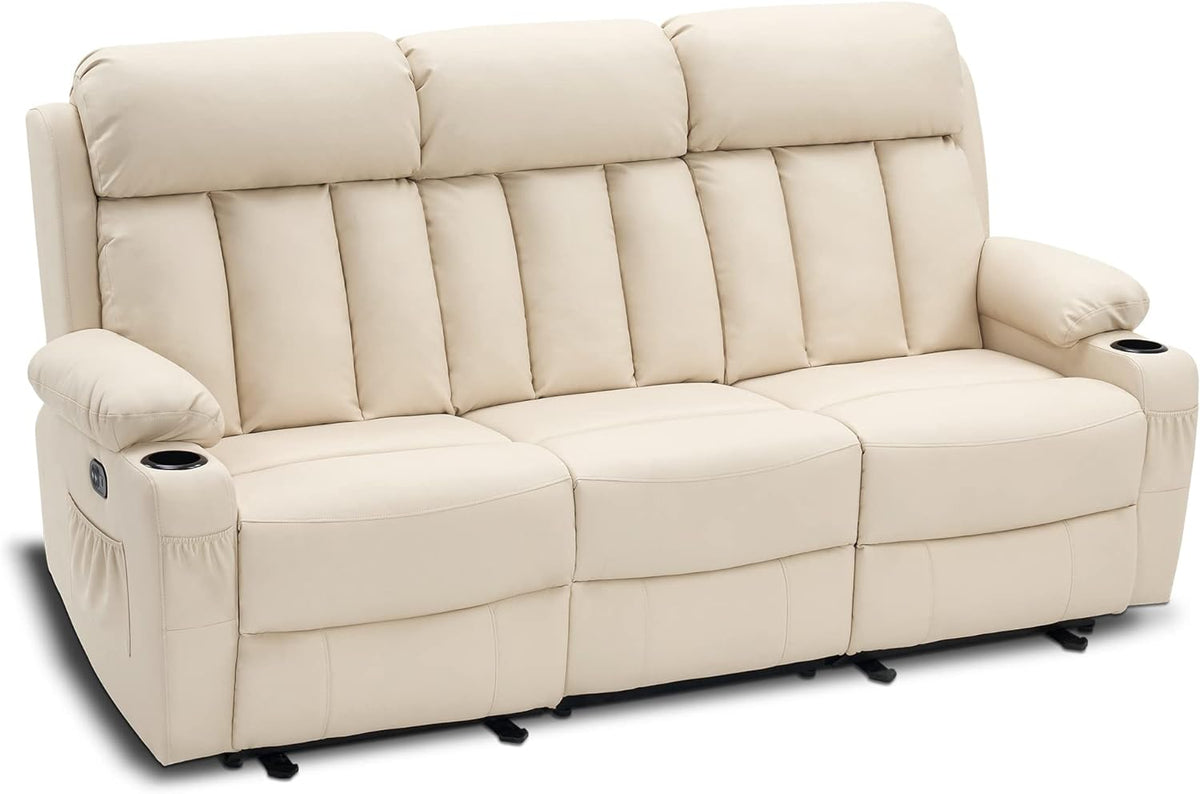 3 Seat Dual Recliner