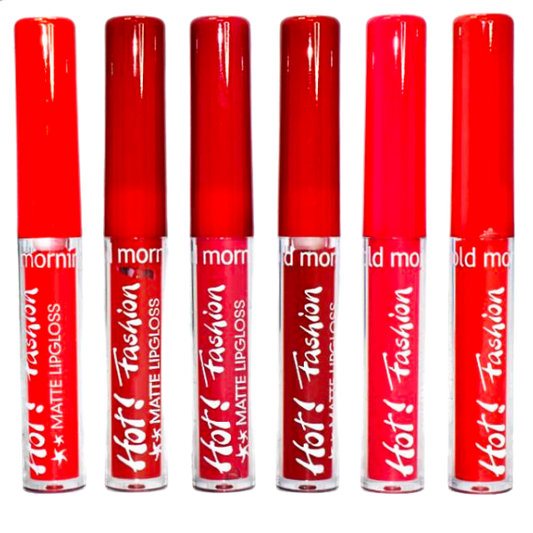 6 Pack Matte Lip Gloss