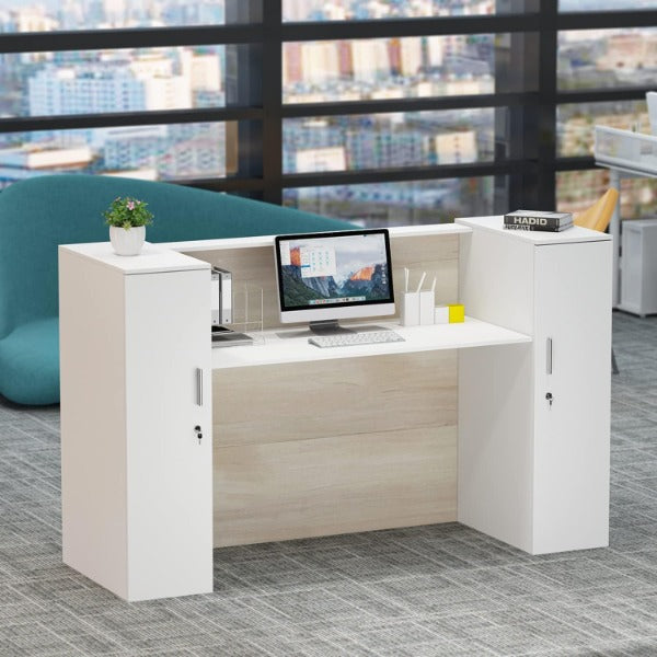 Wooden Reception Desk