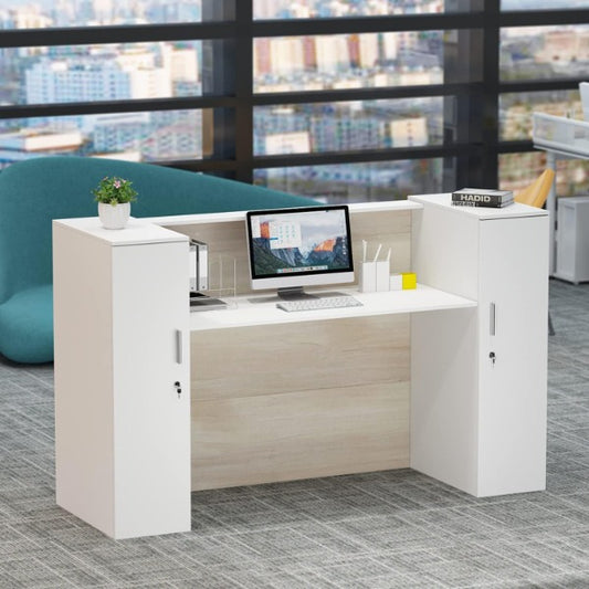 Wooden Reception Desk