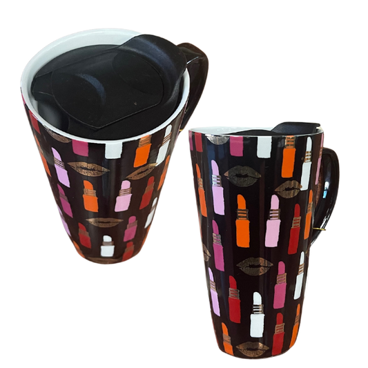 Beauty Travel Mug With Lid