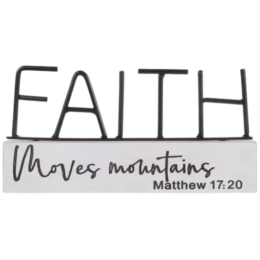 Faith - Moves Mountains Small Decor