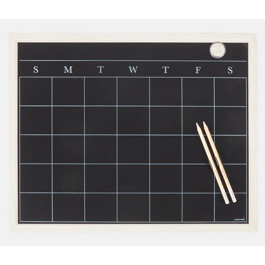 Medium Sized Chalk Calendar
