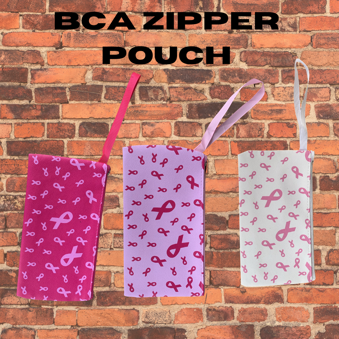 BCA ZIPPER POUCH 4" X 8"