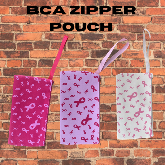 BCA ZIPPER POUCH 4" X 8"